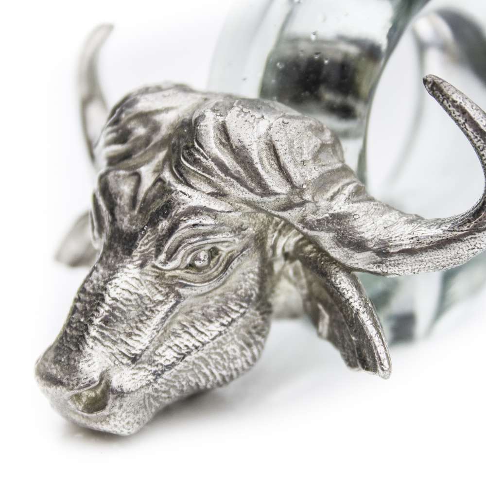 Mini Pewter Buffalo Napkin Ring