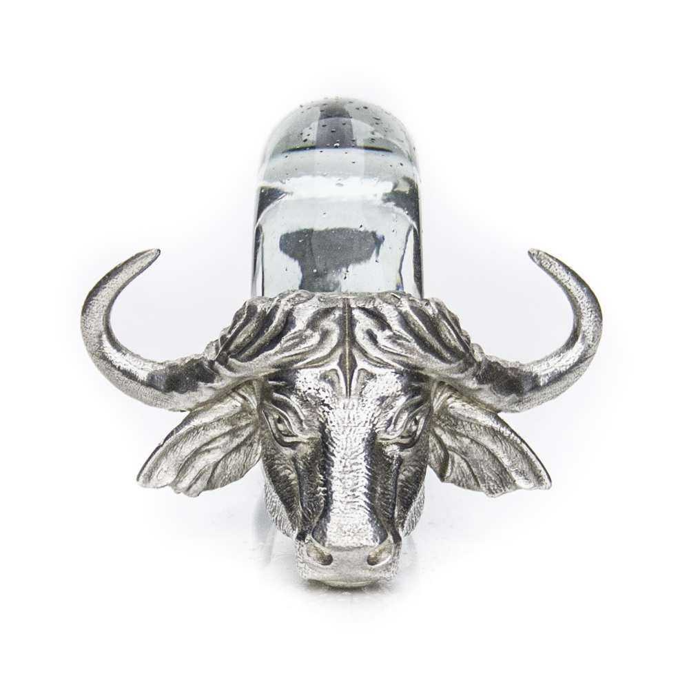 Mini Pewter Buffalo Napkin Ring