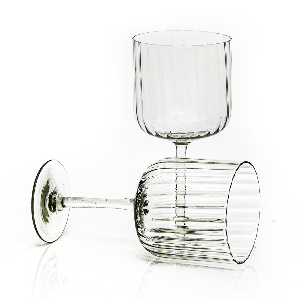 Optic Straight Bremers Stemmed Glass