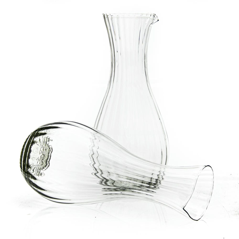 Optic Round Large Handless Jug