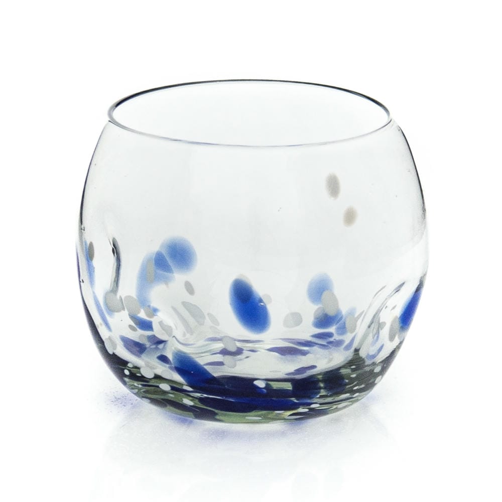 Utopia Organic Indented Short Tumbler With Colour Flecks
