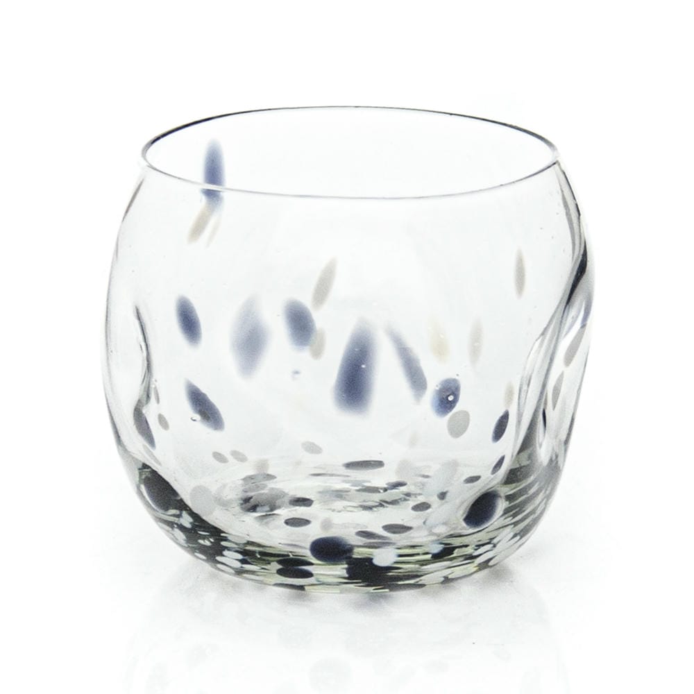 Utopia Organic Indented Short Tumbler With Colour Flecks