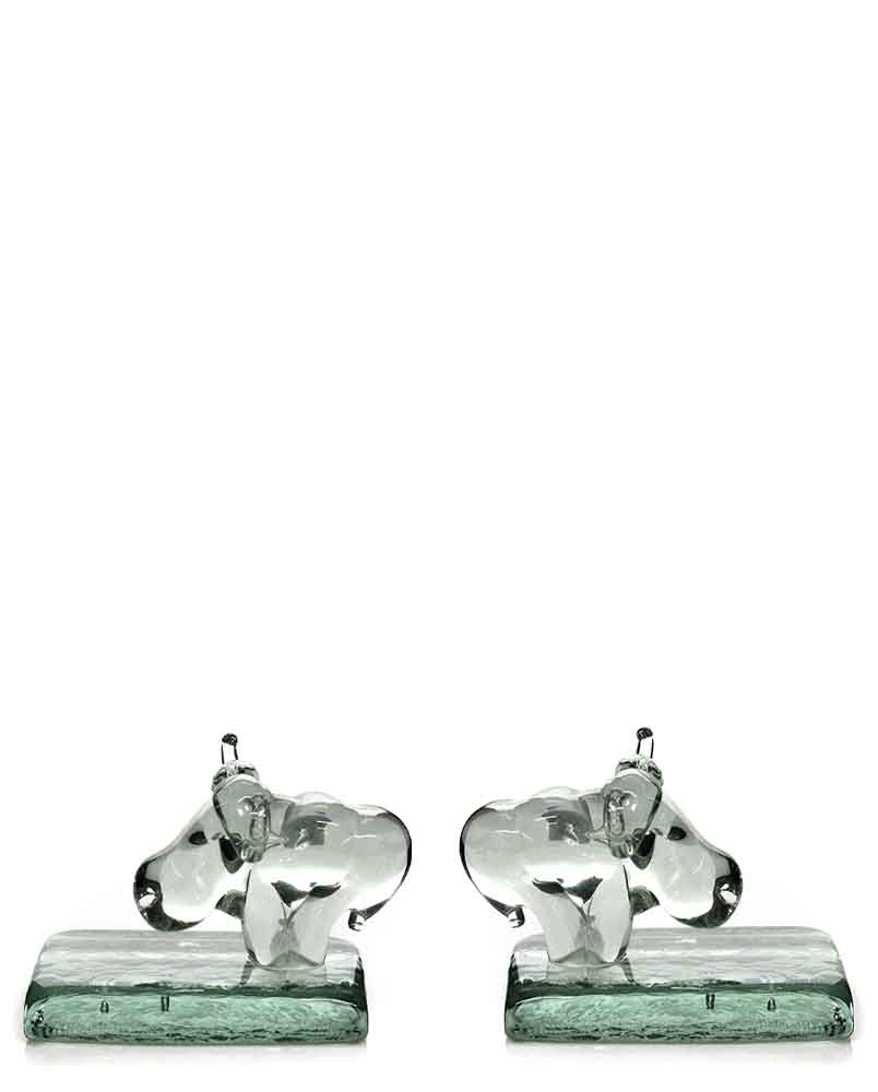 04-C-BE - Medium Buffalo Bookends (pair)