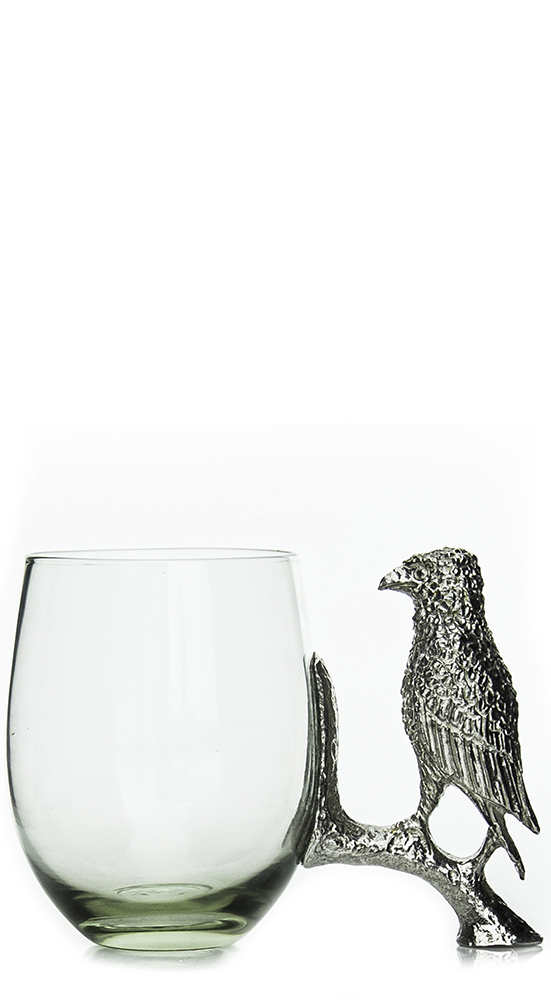 B-017-R - Pewter Bateleur eagle Beermug