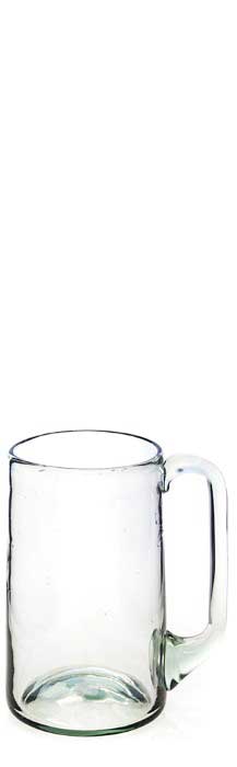 B - Large Beer Mug With Glass Handle