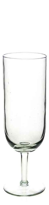 PU4 - Pear Drop Straight Stem Beer Glass