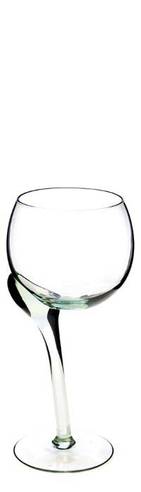 SU2 - Crooked Stemmed Red Wine Glass