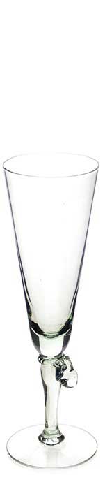 V6-03 - Vlottenberg Champ Flute glass Hippo stem