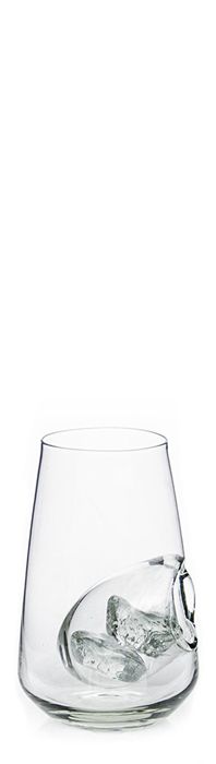 VU7-T-BL - Vulindlela Beer Glass, with ice bubble
