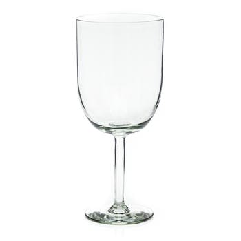 Pear Drop Straight Stem Red  Wine Glass