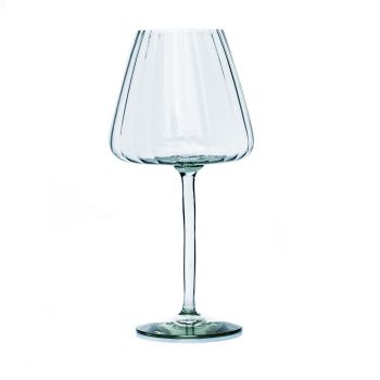 Optic Flat Based Vulindlela Red Wine Glass 