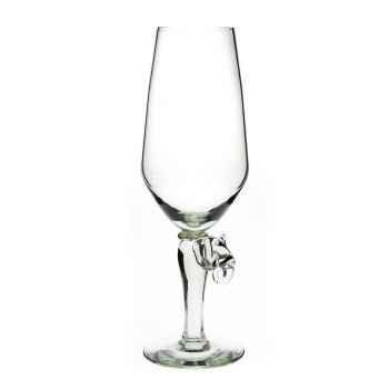 Vulindlela Elephant stem champagne flute