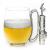 Pewter Golf Bag Beermug