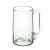 Large Beer Mug With Glass Handle