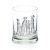 Whiskey Tumbler With Pewter Meerkat