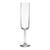 Pear Drop Straight Stem Champagne Glass